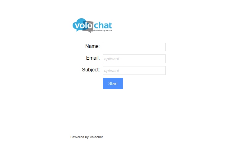 VoloChat User - Live visitors